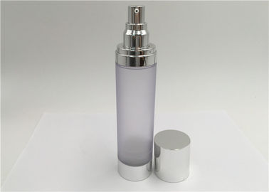 Runde Form-luftlose leere Lotions-Flaschen mit kosmetischer Verpackung der Pumpen-100ml
