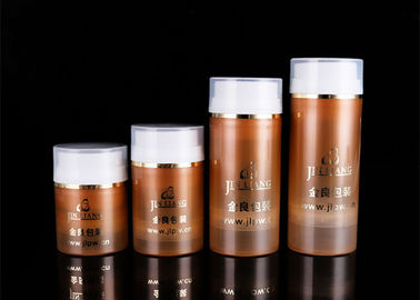 kosmetische luftlose Flasche 30ml 50ml 100ml 120ml pp. mit leerer luftloser Pumpflasche des Klarsichtdeckels
