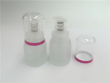 Leere Grundlagen-Glasflasche mit Pumpe, Make-uppumpflasche 30ml