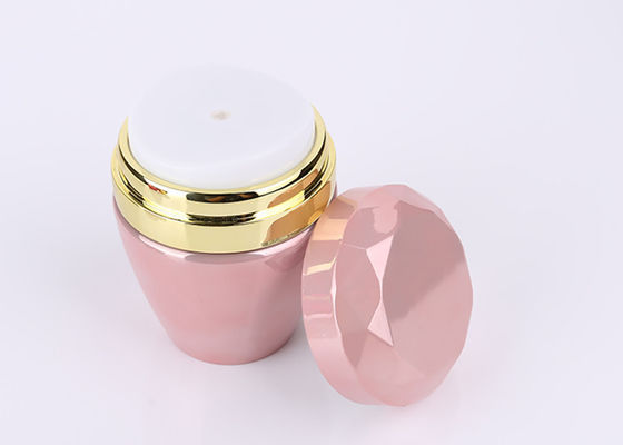 Bunte luftlose kosmetische Plastikgläser 30g mit Deckeln für Augen-Creme/Gesichts-Creme