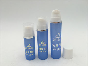 Leere luftlose Pumpflasche pp. blaue Farb/luftlose Sprühflasche für Creme